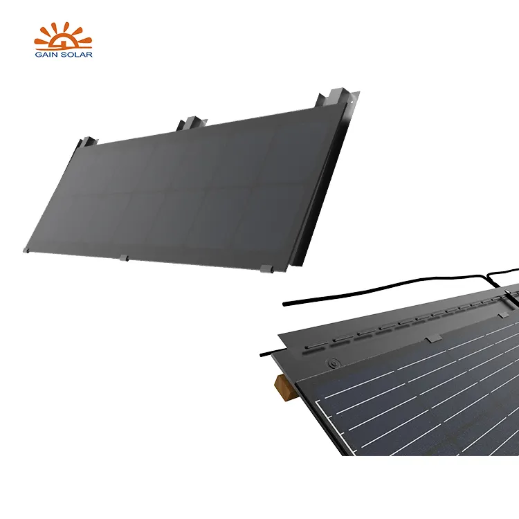 중국 태양 광 발전 280W 폴리 낚시 태양광 태양 전지 패널 시스템 BIPV 지붕 타일