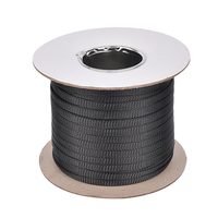 Funda de alambre extensible PET, gestión de cables de malla, funda de Cable trenzado para Protector de cable de oficina en casa