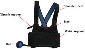 HKJD ayarlanabilir tıbbi ortopedik yumuşak nefes Unisex kol omuz Immobilizing <span class=keywords><strong>Sling</strong></span> önkol desteği çevre dostu - Product Image 6