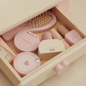 ชุดโต๊ะเครื่องแป้งขนาดเล็กขายดีโต๊ะแต่งตัวทำจากไม้เฟียสต้าสำหรับเด็กผู้หญิง300*210*150 - Product Image 2