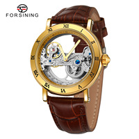 Montres automatiques mécaniques à cadran transparent ajouré pour hommes, fournisseur chinois Alibaba Forsining