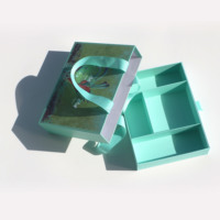 Boîte à tiroir coulissant rigide de luxe avec ruban, emballage cadeau personnalisé pour le miel, les verres à alcool, le whisky et l'ensemble de verres à cocktail