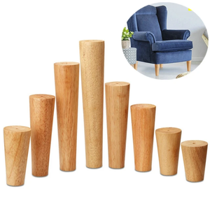 Pieds et accessoires de meubles en bois couramment utilisés pour la <span class=keywords><strong>réparation</strong></span> ou la mise <span class=keywords><strong>à</strong></span> niveau, tels que les pieds de canapés, de chaises, de tabourets et de meubles. - Product Image 3