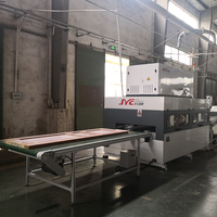 Ligne de production entièrement automatique de portes en bois JYC haute fréquence avec moteur, facile à utiliser, puissance 10KW/20KW