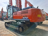 Machine de terrassement importée du Japon, excavatrice sur chenilles Hitachi Zaxis 370K, excavatrice hydraulique, équipement lourd, excavatrice d'occasion à vendre