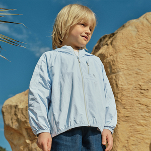 DK2261469 DAVE BELLA Vêtements pour enfants, garçons, mode été, haut décontracté pour bébé, veste à manches longues bleu clair - Product Image 5