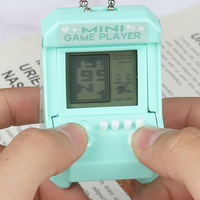 Mini console de jeu éducative en plastique, 26 jeux, console de jeu portable, cadeau amusant pour un anniversaire, porte-clés, jouet pour enfants, nouveau jouet 2025, ONEW