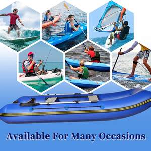 อุปกรณ์เสริมสำหรับ Stand-Up Paddleboarding - ห่วงรูปตัว D ทำจากสแตนเลส พร้อมแผ่น PVC ติดกาวสำหรับกระดานโต้คลื่น เรือยาง และตะขอเกี่ยว - Product Image 3