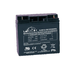 LEOCH Batterie gel DJW12-20 <span class=keywords><strong>12V</strong></span> <span class=keywords><strong>20Ah</strong></span> sans entretien et longue durée de vie Batterie gel pour centre de données UPS - Product Image 4