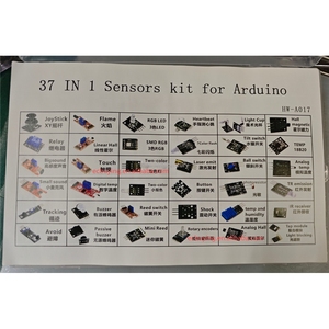 Kit de 37 capteurs pour projet de <span class=keywords><strong>programmation</strong></span> Arduino, électronique DIY, laboratoire, kit intelligent pour débutants, kit d'apprentissage STM32 - Product Image 2