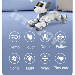 <span class=keywords><strong>Chien</strong></span> rc intelligent de qualité supérieure avec musique légère pour danser et se tenir à l'envers, avec câble USB - Product Image 3