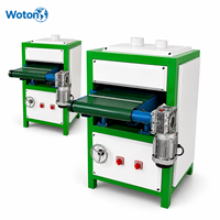 Machine à poncer à bande large 3kW pour bois, facile à utiliser, idéale pour le contreplaqué et les meubles en bois massif