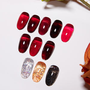 ZRKGEL 18ml 24 cores Nails Factory Soak off Uv Unha <span class=keywords><strong>Gel</strong></span> Polonês Private Label Longo Duradoura Atacado Vinho Tinto Cores Garrafa de Vinho - Product Image 4