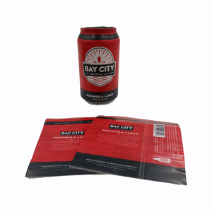 Tùy Chỉnh In Ấn PET/PVC Nhiệt <span class=keywords><strong>Shrink</strong></span> Tay Áo Bọc Có Thể In Chai Thủy Tinh Rolls Thu Nhỏ Nhãn Bao Bì Kỹ Thuật Số - Product Image 3