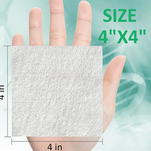 Good Absorption <strong>Natural</strong> Seaweed and <strong>Calcium</strong> Ion <strong>Alginate</strong> Fiber Waterproof Skin-Friendly 10x10cm Wound <strong>Dressing</strong> Pad - Product Image 3