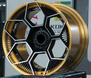 ล้อแม็กขอบล้อปลอม18-24นิ้วสำหรับรถ <span class=keywords><strong>Lamborghini</strong></span> Urus อะลูมิเนียมขอบล้ออัลลอยสองชิ้นออกแบบได้ตามต้องการ - Product Image 1