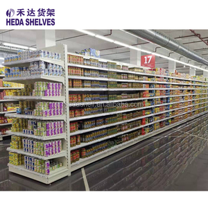 Customized light duty used <span class=keywords><strong>grocery</strong></span> store shelf supermarket interior design - Product Image 3