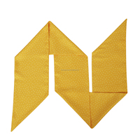 Cravates et nœuds papillon personnalisés en polyester pour hommes, pochettes de costume imprimées tendance, pour mariage et affaires, cravate verte