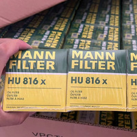 En stock, filtre à huile MAN N d'origine, C43 1090/1 Hu816x 11427953129, filtre à huile moteur OEM pour moteur N52 N55, pièces détachées automobiles