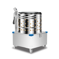 Machine à plumer de haute qualité de 55 cm pour plumer le poulet, le canard, la caille, la dinde