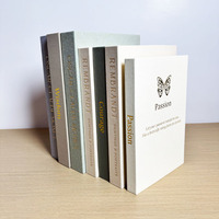 Livres factices en lin personnalisés en gros pour la décoration, boîte de rangement