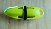 Alta especificação de plástico flutuador flutuante levantamento torpedo boia de resgate para salvamento de vida na água