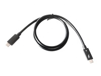Cable de Carga Rápida USB2.0-C a USB2.0-C PD de 2 Metros, TPE, 100W, 5A, con Blindaje Trenzado y Chip E-Marker para Teléfono Móvil, Laptop, Tablet
