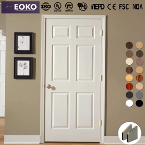 Porte intérieure en bois massif au design nordique personnalisable EOKO pour les gestionnaires <span class=keywords><strong>de</strong></span> projets <span class=keywords><strong>de</strong></span> logements multi-familiaux - Product Image 1