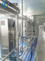 Ensemble complet de ligne de production de lait pasteurisé et de yaourt, type cuve de fermentation pasteurisatrice, pour usine laitière moyenne de ranch