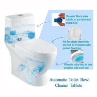 Nettoyeur de bols de toilettes, box de toilette, à bulle solide, 2000 ml, différents parfums, bloc de blanchiment