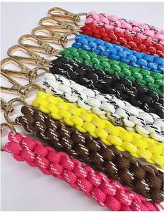 Fashion <b>Bag</b> Charms Lanyard Accessories Handmade Macrame Woven Rope Purse Pendant Keychain for Car Keychain <b>Bag</b> Phone Camera - Product Image 2