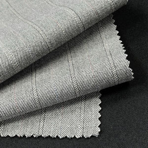 पॉलिएस्टर रेयन स्पैनडेक्स हर्ंगबोन कपड़े नरम खिंचाव टिकाऊ फैशन सूट जैकेट स्कर्ट परिधान के लिए टिकाऊ फैशन सूटिंग कपड़े - Product Image 5