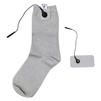 Chaussettes de massage conductrices en promotion pour appareil de thérapie TENS/EMS, stimulateur musculaire