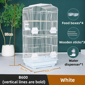 Fabricant de cages à oiseaux pour animaux de compagnie en gros en acier inoxydable <span class=keywords><strong>double</strong></span> pile volières d'élevage éleveur de pigeons <span class=keywords><strong>Cage</strong></span> à oiseaux d'élevage - Product Image 5
