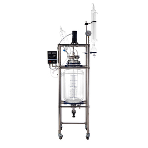 Стеклянный реактор с цифровым дисплеем и контролем температуры - Product Image 1