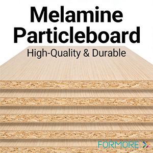 Panneaux <span class=keywords><strong>de</strong></span> particules mélaminés FORMORE <span class=keywords><strong>de</strong></span> haute qualité, surface lisse, blanc moderne, 15 mm, 16 mm, 18 mm, pour usage hôtelier, colle E1/E2 - Product Image 1
