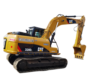 เครื่องขุดตีนตะขาบ320D แมวแบบใช้แล้วเครื่องขุด320dl 320 320D พร้อมปั๊มหลัก - Product Image 1