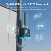 Routeur industriel 5G WIFI6 AX3000 OpenWrt 2T2R MU-MIMO, point d'accès sans fil étanche, point d'accès extérieur, routeur 5G avec emplacement pour carte SIM