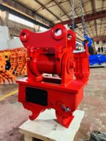 Acoplamiento Rápido Universal Inclinable WXTQH01 para Excavadora Pequeña, Cambiador de Cucharones, Equipo de Acoplamiento Hidráulico Ajustable
