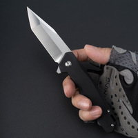 G10 Manche D2 Acier Inoxydable EDC Couteaux de Poche Outdoor Camping Hiking Tactical Folding Knife