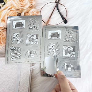 Etiquetas Adhesivas de Vinilo Blanco con Impresión Personalizada, Resistentes al Agua y a los Arañazos, con Corte de Contorno, MOQ Bajo, Promoción al por Mayor - Product Image 4