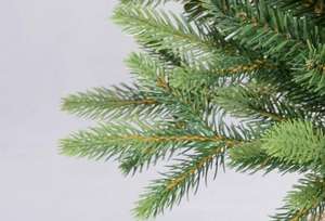 Mini <span class=keywords><strong>sapin</strong></span> de Noël artificiel pré-éclairé Longstar | Comprend de petites lumières et une base de sac en tissu | <span class=keywords><strong>Sapin</strong></span> majestueux-2 pi - Product Image 6