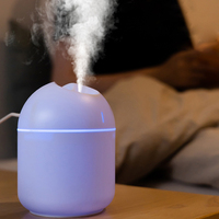 Kinscoter humidificateur de voiture à ultrasons Portable Usb Mini humidificateur veilleuse 250ml humidificateur d'air pour la maison