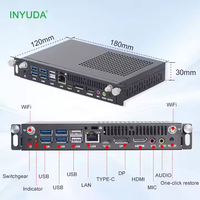Ops Ultra5-125H 16G Memory Stick 128/256/512G Solid State Hard Drive 80pin Hardware for Industrial Use Win11 8 Ke Embedded PC