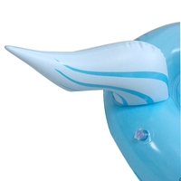 Bouée gonflable licorne cheval en PVC pour enfant, siège de piscine, anneau de natation, pour moins de 3 ans