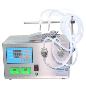 Máquina de Llenado de Botellas de Líquido Digital Eléctrica con Bomba Magnética de Doble Cabezal para Bebidas, Perfumes, Agua, Jugos y Aceites Esenciales - Product Image 4