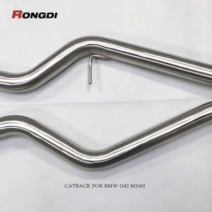 OEM Valved Exhaust System for BMW M240 M240i G42 B58 3.0T 2017-2024 Valvetronic Exhaust Pipes - Product Image 3