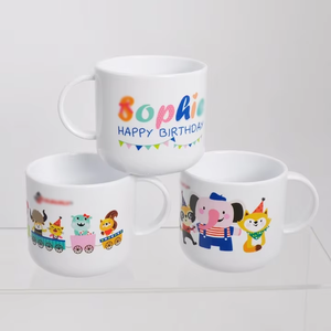 Vaso de plástico mini para niños <span class=keywords><strong>con</strong></span> impresión por transferencia de calor, 6oz, <span class=keywords><strong>con</strong></span> asa, para enjuague bucal, <span class=keywords><strong>tazas</strong></span> sublimables en blanco para impresión de logotipos <span class=keywords><strong>y</strong></span> fotos. - Product Image 5