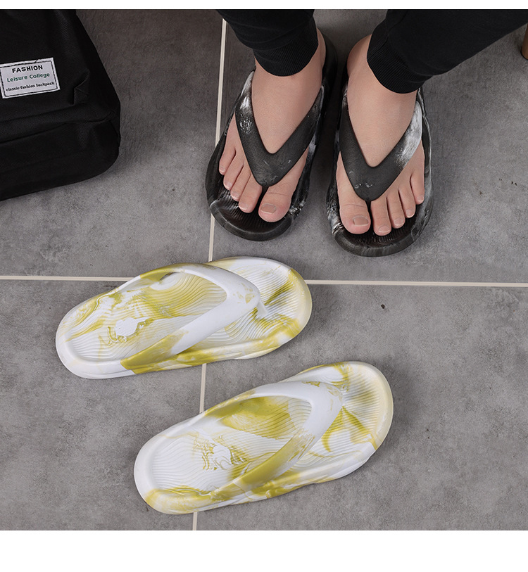Men Slippers Casual Shoes Summer Outdoor Beach Breathable Flip Flops Home Slippers