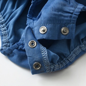 Conjunto de Dos Piezas para Bebés Niñas, Verano, Manga Corta, Romper Triangular, Estilo Princesa, con Diadema de Lazo - Product Image 4